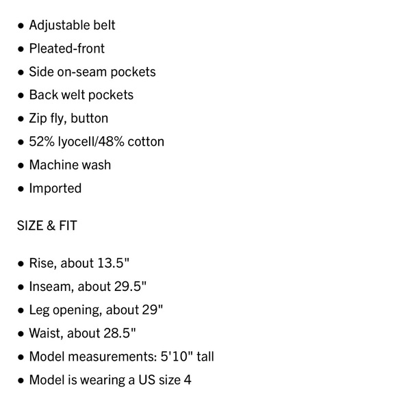 Farm Rio tailored pleat-front pants. - Picture 7 of 7